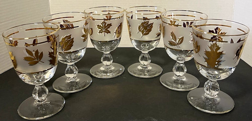 Set vintage libbey - of,